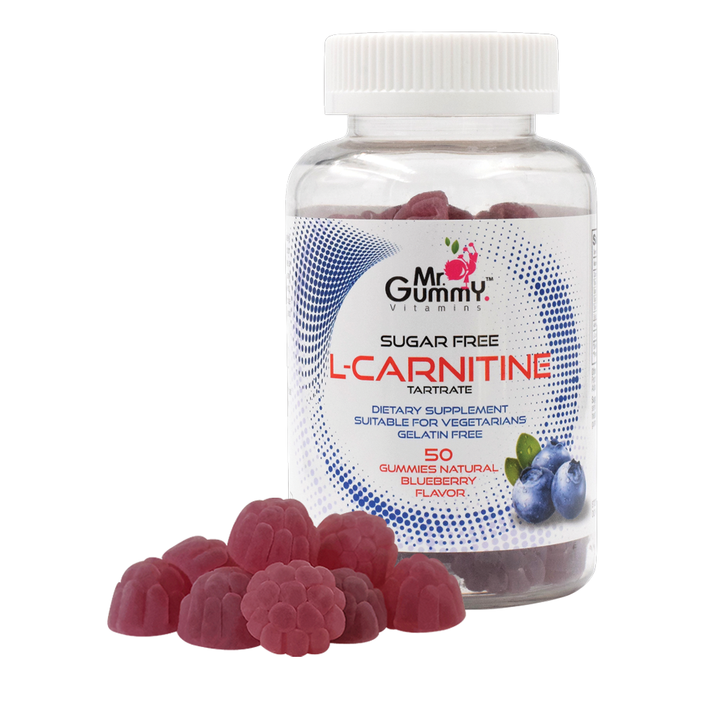 SNAP Supplements L-Carnitine Gummies Blueberry